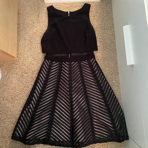 Betsy & Adam Black Homecoming Dress - Size 6